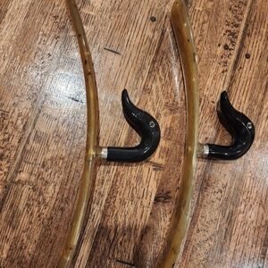 Elegant Black and Brown Wall Hooks